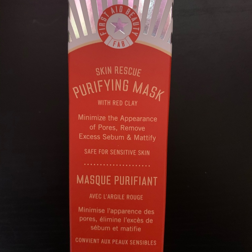 First Aid Beauty purifying peel off mask